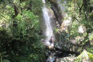 Crystal falls on our way to Blindmans corner. Blindmans corner overnight hike.